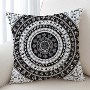 Ancient Drum Patterns Cushion Cover - Beddingify