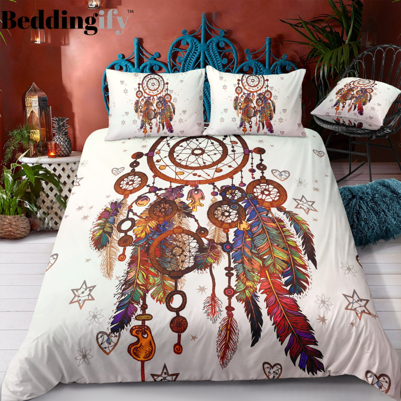 Boho Dreamcatcher Bedding Set - Beddingify