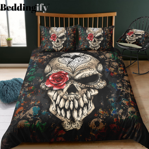 Image of N3 Skull Bedding Set - Beddingify