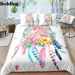 Dreamcatcher Unicorn Bedding Set - Beddingify