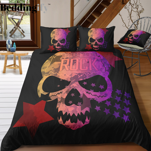 Image of F2 Skull Bedding Set - Beddingify