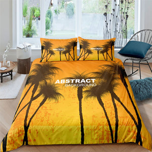 Abstract Background Bedding Set