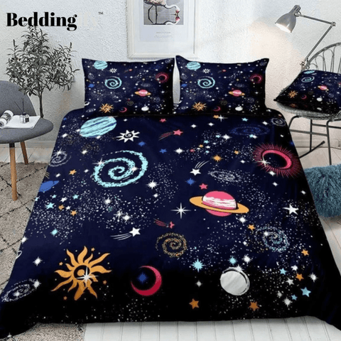 Stars Space Bedding Set - Beddingify