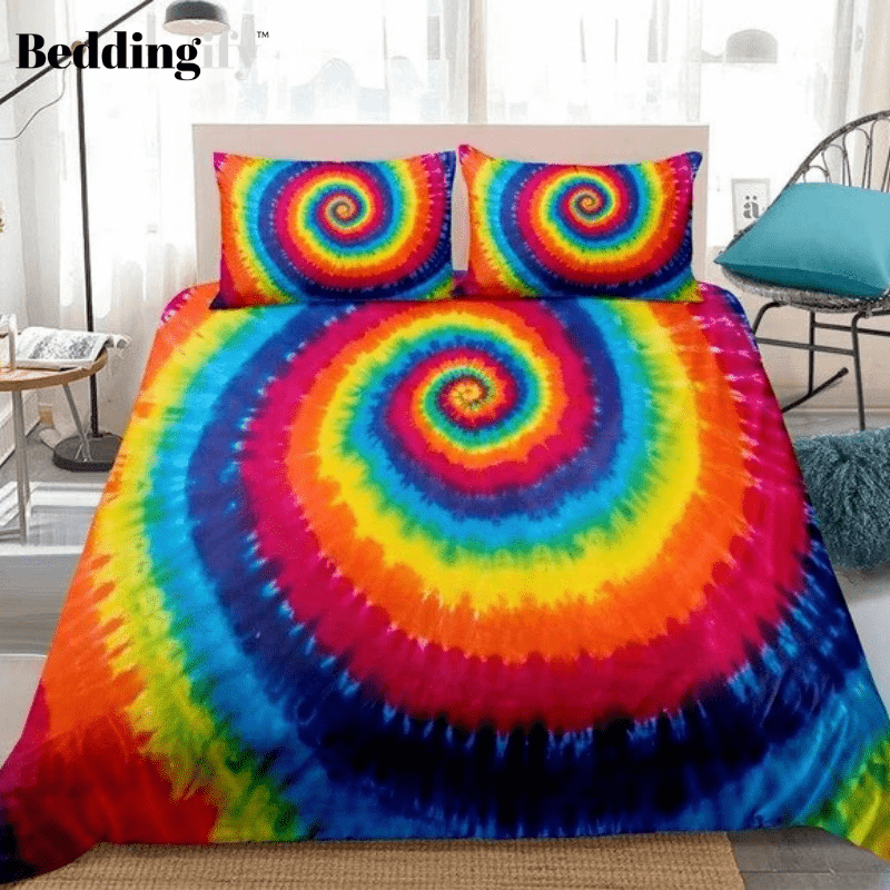 Tie-dyed Circle Bedding Set - Beddingify