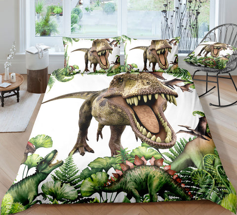 T-rex Dinosaur Bedding Set - Beddingify