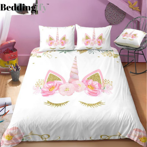 Little Unicorn Lash Bedding Set - Beddingify