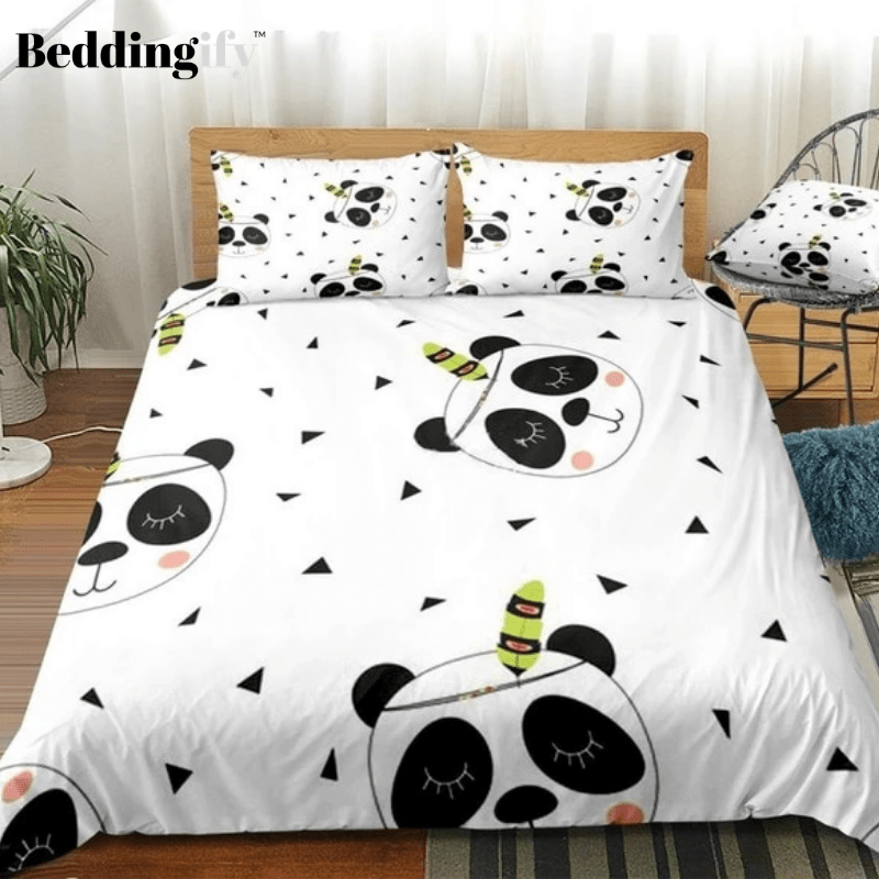 Cute Panda Bedding Set - Beddingify
