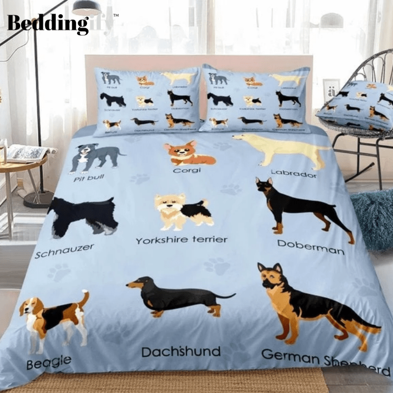 Different Puppy Bedding Set - Beddingify
