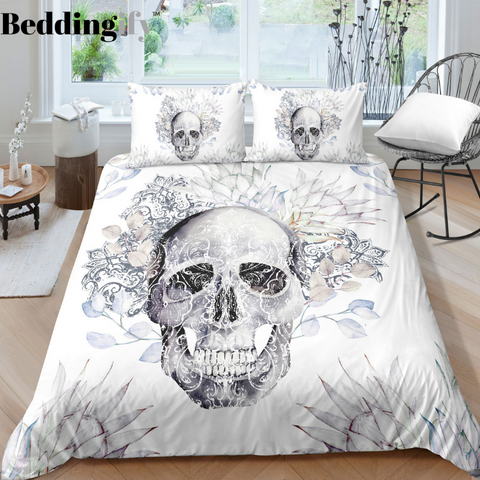 Image of H2 Skull Bedding Set - Beddingify