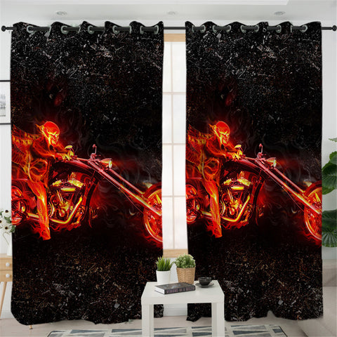 Image of Ghost Rider 2 Panel Curtains