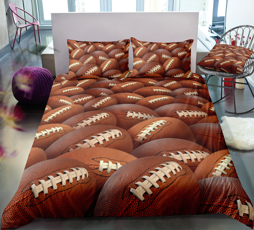 American Footballs Bedding Set - Beddingify