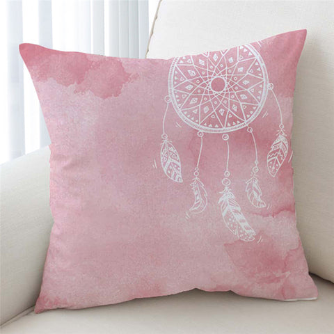 Image of Dream Catcher Rosy Cushion Cover - Beddingify