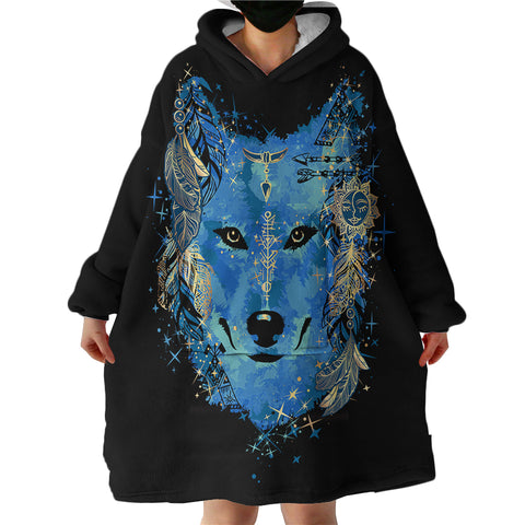 Image of Genie Dog SWLF0475 Hoodie Wearable Blanket