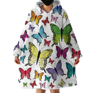 Butterfly Collection SWLF0023 Hoodie Wearable Blanket