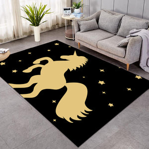 Prancing Unicorn Starry SW0508 Rug