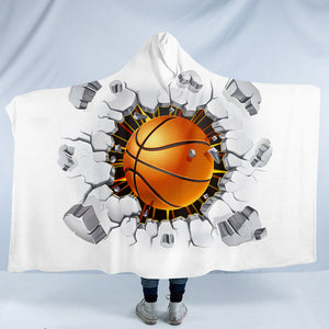 Wrecking Basketball SW0825 Hooded Blanket