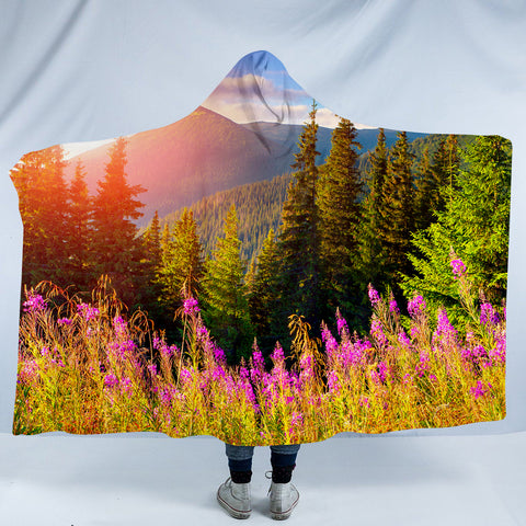 Image of Nature Beauty SW0829 Hooded Blanket