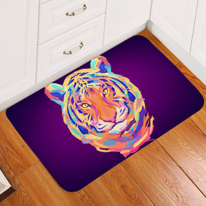 Electric Color Tiger Door Mat