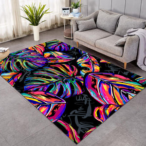 Multicolored Palm Leaves SW0504 Rug