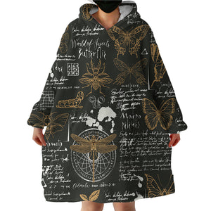 Entomologist SWLF1184 Hoodie Wearable Blanket