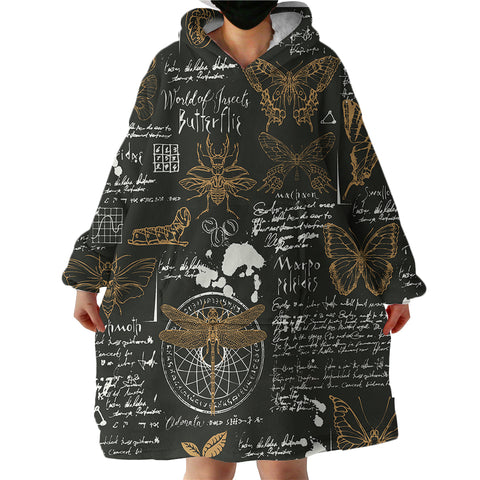 Image of Entomologist SWLF1184 Hoodie Wearable Blanket