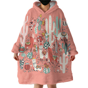 Summer Dessert SWLF0521 Hoodie Wearable Blanket