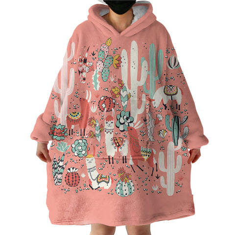 Image of Summer Dessert SWLF0521 Hoodie Wearable Blanket