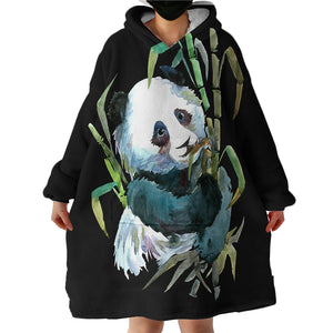 Bamboo Panda SWLF0035 Hoodie Wearable Blanket