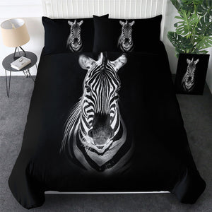 Zebra Mugshot Bedding Set - Beddingify