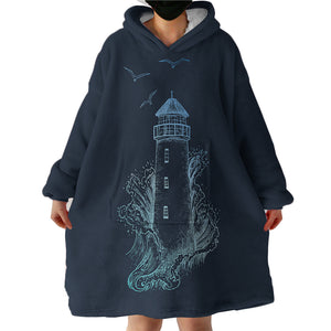 Lighthouse SWLF2393 Hoodie Wearable Blanket