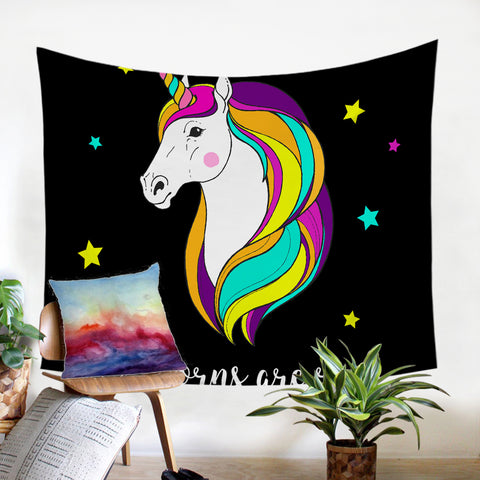 Image of Unicorn SW0844 Tapestry