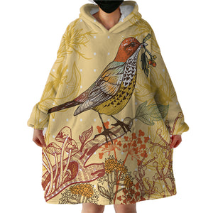 Birdy Breakie SWLF2469 Hoodie Wearable Blanket