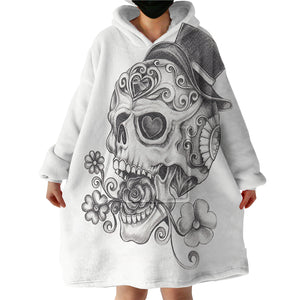 Mr Skull SWLF0514 Hoodie Wearable Blanket