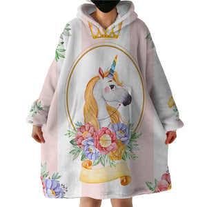 Unicorn SWLF2417 Hoodie Wearable Blanket