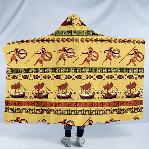 Image of Roman Scripture SW1550 Hooded Blanket