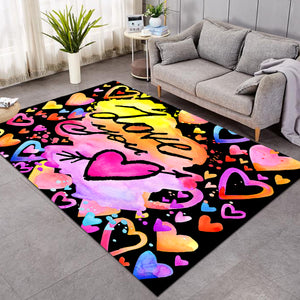 I Love You Heart SW1378 Rug