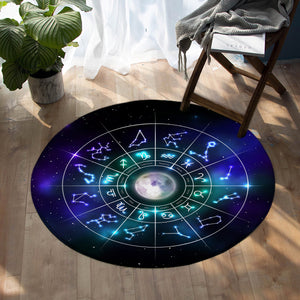 Horoscope SW1503 Round Rug