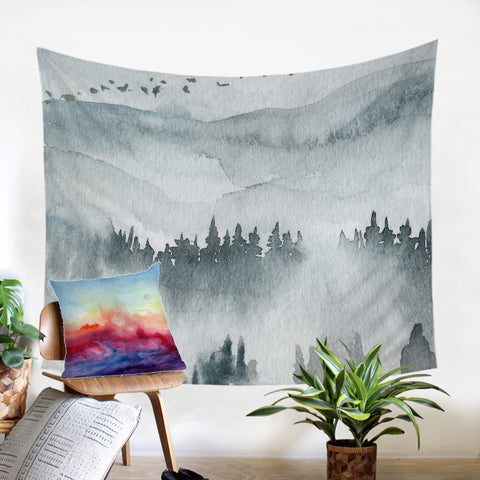 Image of Misty Mountain SW0848 Tapestry