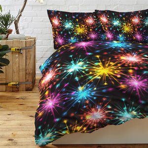 Fireworks Flare Bedding Set - Beddingify