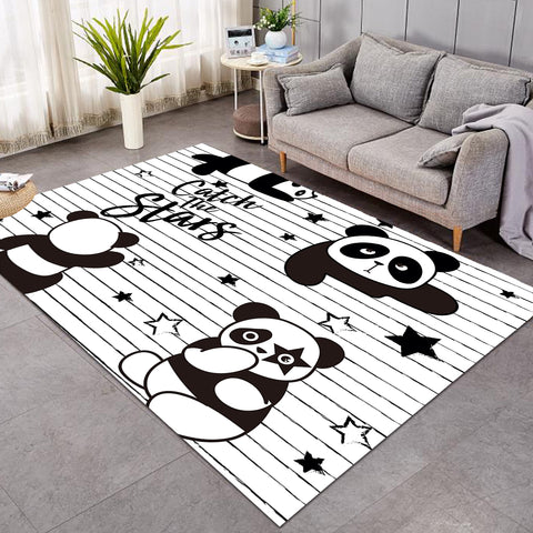 Image of Catch The Stars Panda SW1656 Rug