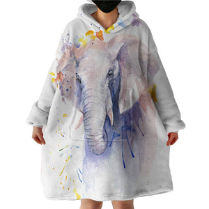 Elephant SWLF2712 Hoodie Wearable Blanket