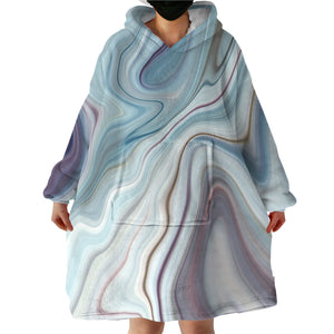 Pearly Stream SWLF0002 Hoodie Wearable Blanket