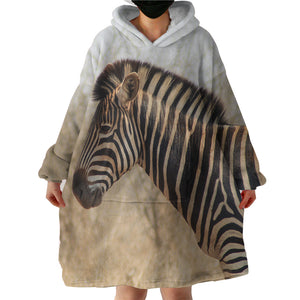 Zebra SWLF2402 Hoodie Wearable Blanket