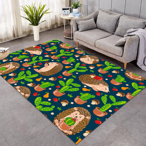 Hedgehogs & Cacti Thorny SW1623 Rug