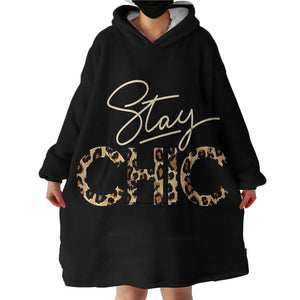 Stay Chic SWLF1197 Hoodie Wearable Blanket