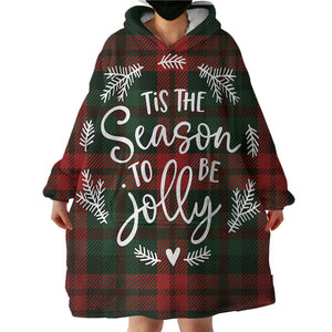 Christmas Carol SWLF0067 Hoodie Wearable Blanket