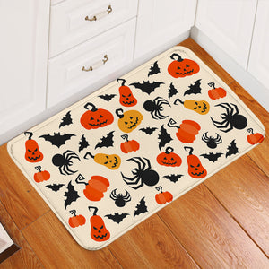 Halloween Adorned Door Mat