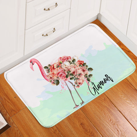 Image of Glamour Flamingo Door Mat