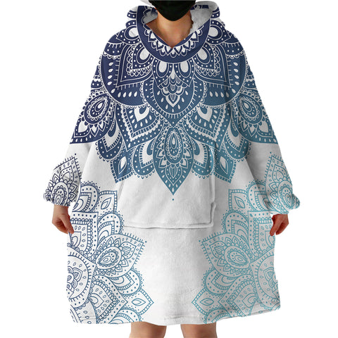 Image of Cool Mandala SWLF0016 Hoodie Wearable Blanket