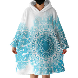 Aqua Dream Catcher SWLF1107 Hoodie Wearable Blanket